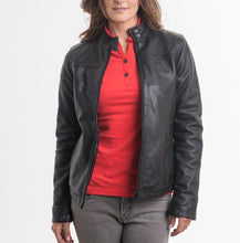 Load image into Gallery viewer, Women's Modena Leather Jacket